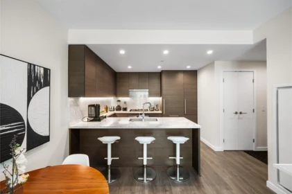 Primary Bedroom Photo of 405 308 Morrissey Road, Port Moody, BC