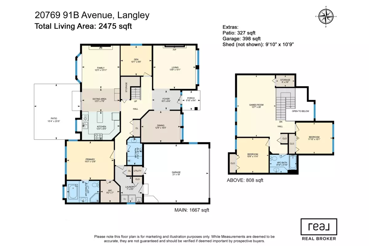 Exterior Rear Photo of 20769 91b Avenue, Langley, BC