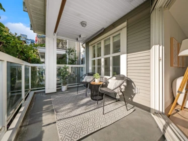 Outdoor Kitchen Photo of 213 3038 E Kent Avenue South, Vancouver, BC