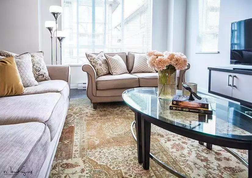 Living Room Photo of 47 10388 No. 2 Road, Richmond, BC