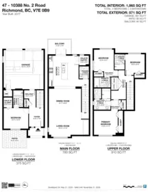 Outdoor Patio Photo of 47 10388 No. 2 Road, Richmond, BC