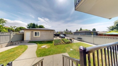 Aerial View of 1010 Edinburgh Street, New Westminster, BC