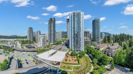 Outdoor Patio Photo of 1505 1148 Heffley Crescent, Coquitlam, BC