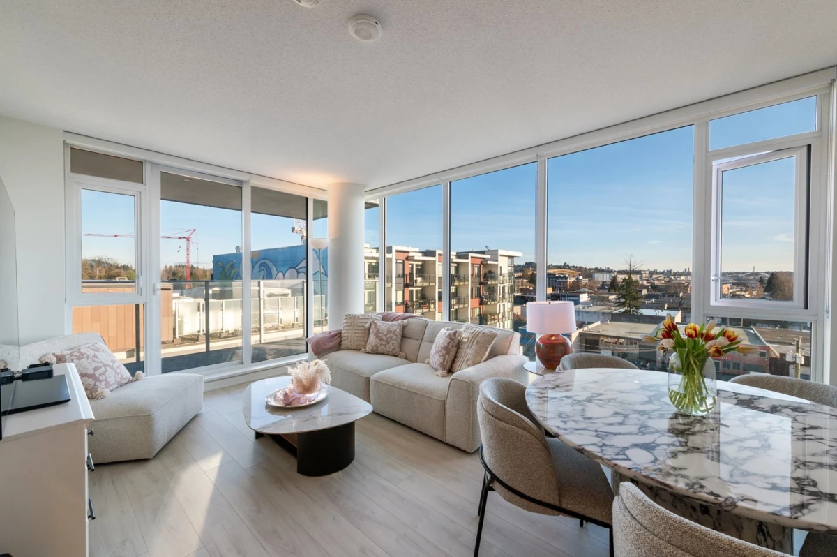 Family Room Photo of 603 1471 Hunter Street, North Vancouver, BC