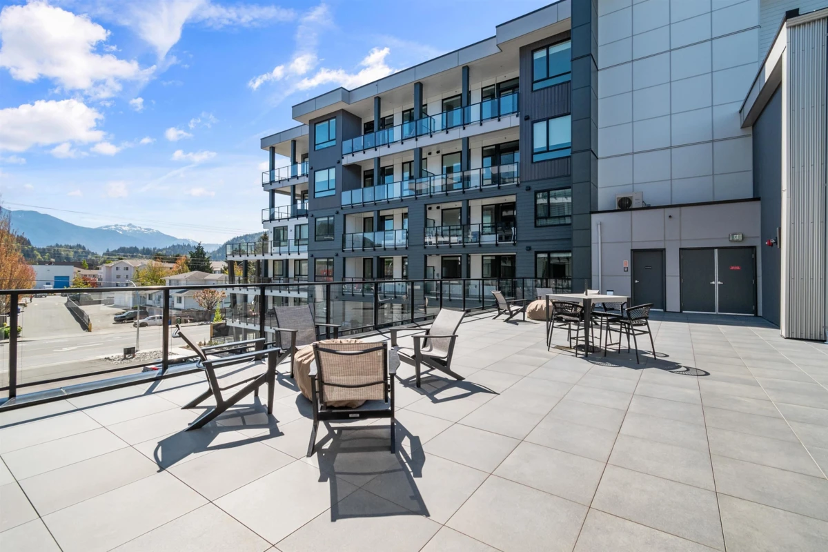 Exterior Rear Photo of 601 45745 Watson Road, Chilliwack, BC