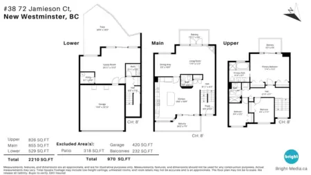 Playground / Recreational Area Near 38 72 Jamieson Court, New Westminster, BC