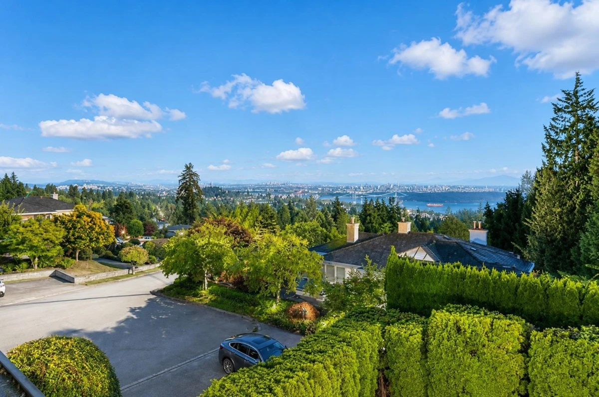 Exterior Rear Photo of 1595 Tyrol Court, West Vancouver, BC