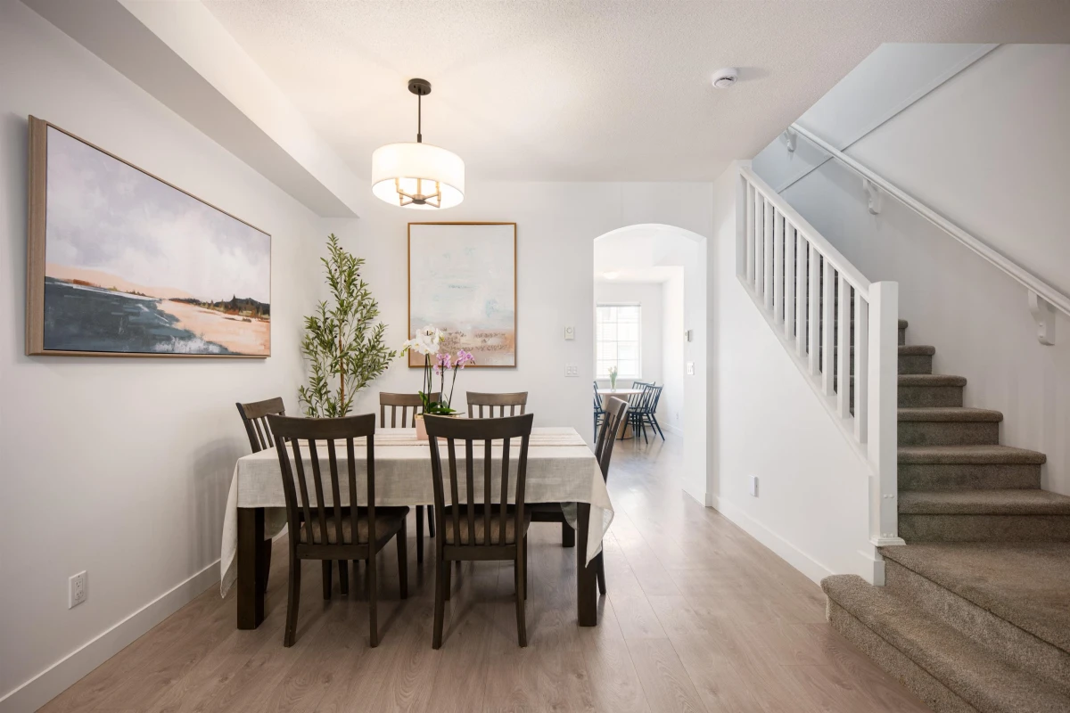 Dining Area Photo of 2 8533 Cumberland Place, Burnaby, BC
