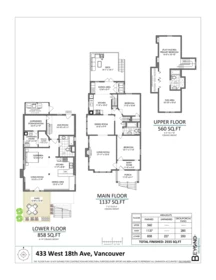 Street View Photo of 433 W 18th Avenue, Vancouver, BC
