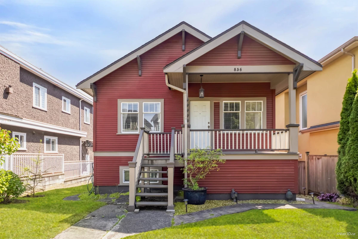 Exterior Rear Photo of 836 W 68th Avenue, Vancouver, BC