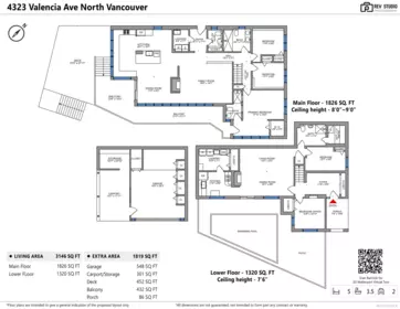 Loft / Bonus Room Photo of 4323 Valencia Avenue, North Vancouver, BC