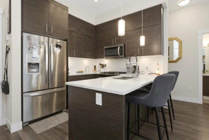 Kitchen Island Photo of 210 2120 Gladwin Road, Abbotsford, BC
