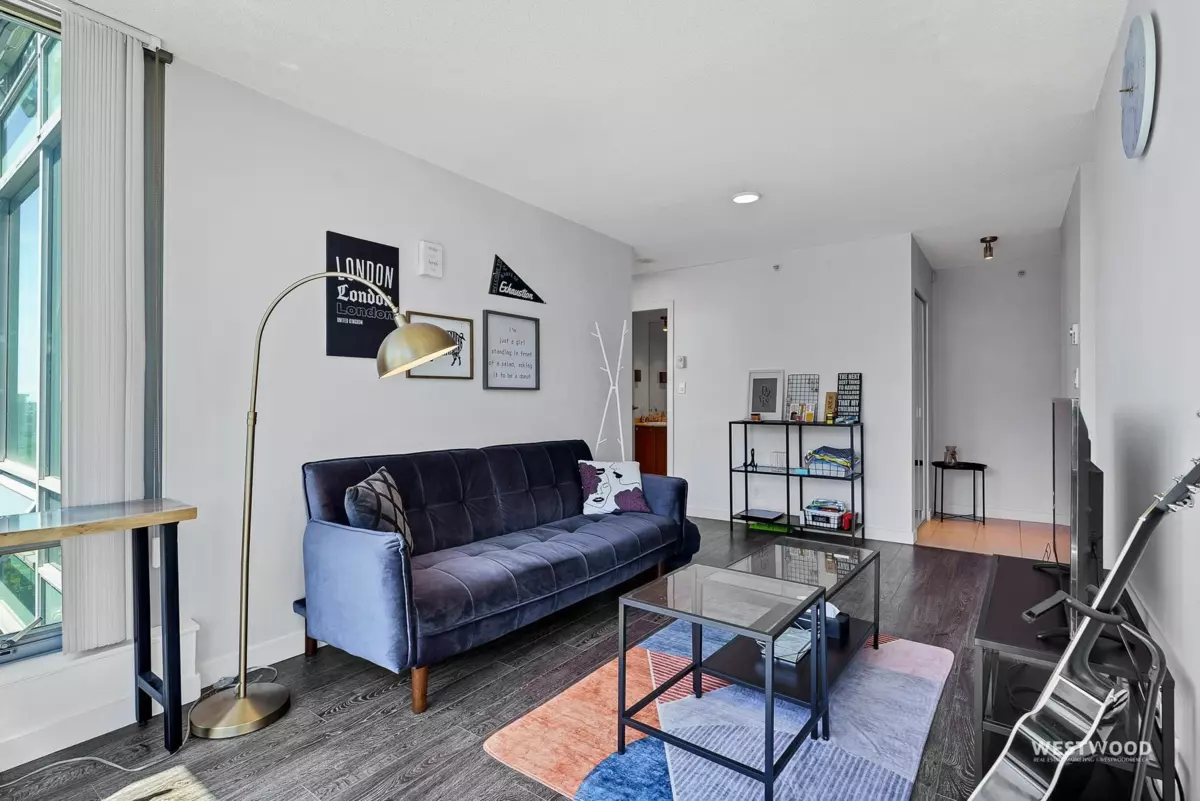 Living Room Photo of 2606 1200 W Georgia Street, Vancouver, BC