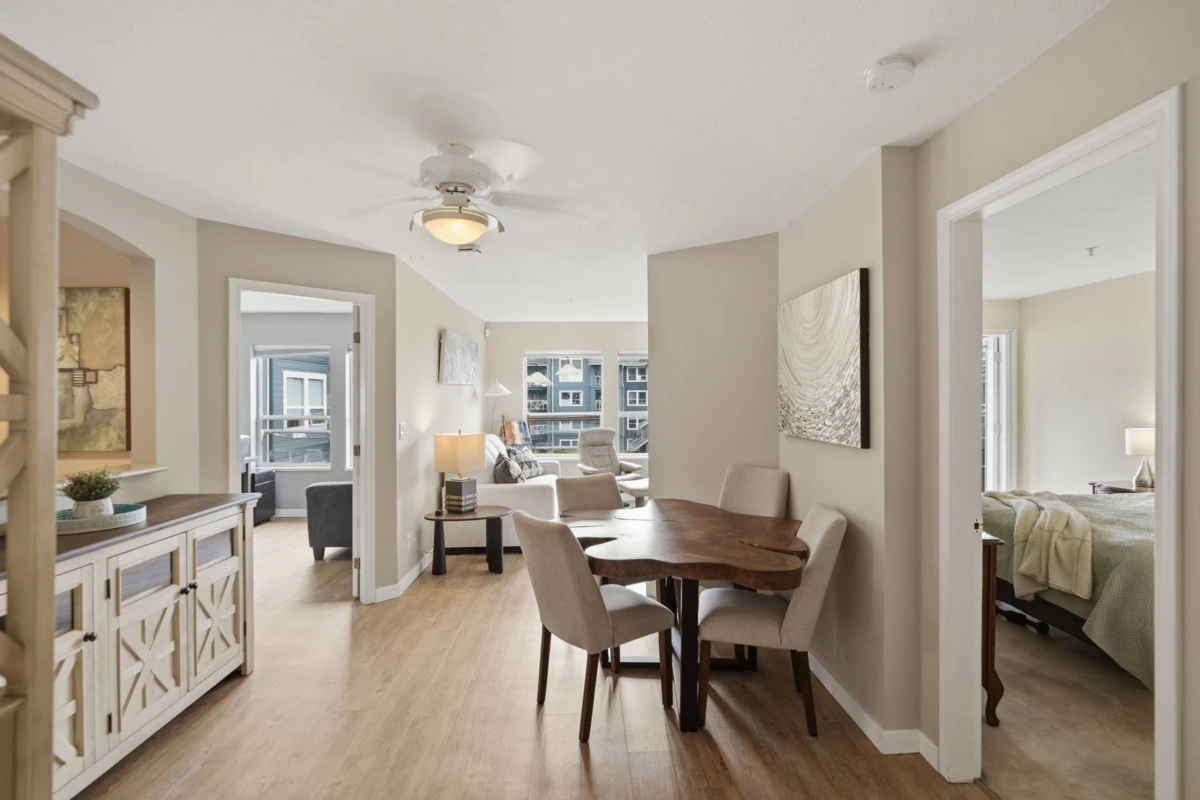 Living Room Photo of 310 12911 Railway Avenue, Richmond, BC