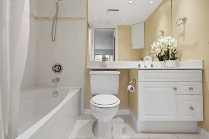 Guest Bathroom Photo of 310 12911 Railway Avenue, Richmond, BC