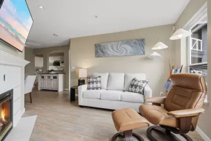 Kitchen Island Photo of 310 12911 Railway Avenue, Richmond, BC