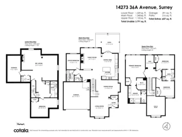 14273 36a Avenue, Surrey, BC, Surrey — Single Family Residence for sale