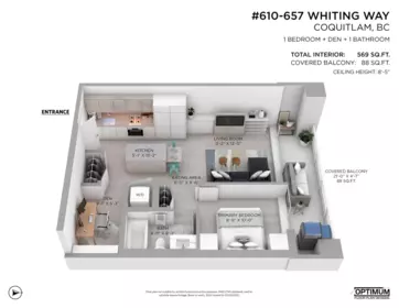 610 657 Whiting Way, Coquitlam, BC, Coquitlam — Apartment/Condo for sale