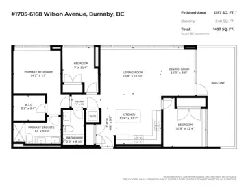 Staircase Photo of 1705 6168 Wilson Avenue, Burnaby, BC