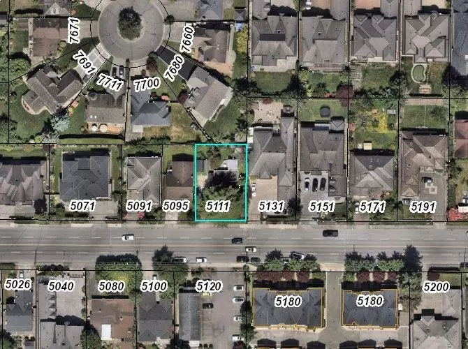 Exterior Rear Photo of 5111 Blundell Road, Richmond, BC