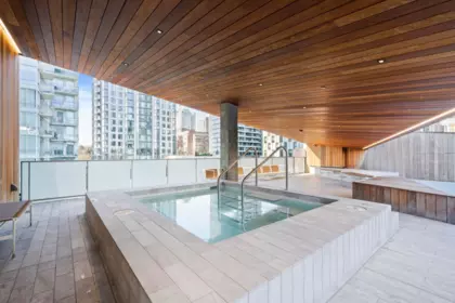 Aerial View of 3801 1480 Howe Street, Vancouver, BC