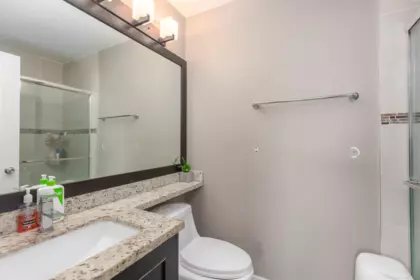 Basement Recreation Room Photo of 64 6383 140 Street, Surrey, BC