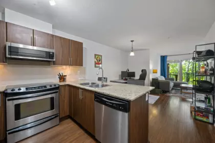 Family Room Photo of C207 8929 202 Street, Langley, BC