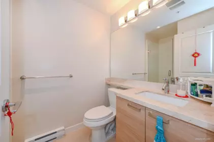 Guest Bathroom Photo of 110 9399 Odlin Road, Richmond, BC