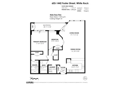 Hot Tub / Spa Photo of 603 1442 Foster Street, White Rock, BC