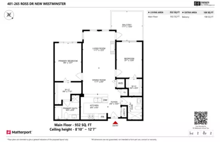 Swimming Pool Photo of 401 265 Ross Drive, New Westminster, BC