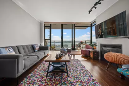 Living Room Photo of 1404 155 W 1st Street, North Vancouver, BC