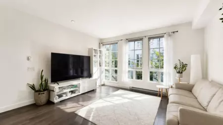 Living Room Photo of 134 528 Foster Avenue, Coquitlam, BC