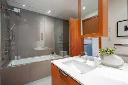 Basement Recreation Room Photo of 7317 Barnet Road, Burnaby, BC