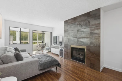 Family Room Photo of 204 1155 Ross Rd, North Vancouver, BC