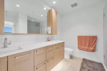 Powder Room Photo of 3202 567 Clarke Road, Coquitlam, BC
