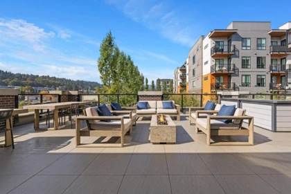 Aerial View of 336 55 Klahanie Drive, Port Moody, BC