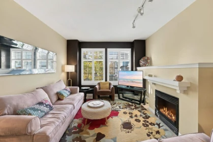 Living Room Photo of 49 18828 69 Avenue, Surrey, BC