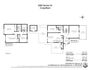 2587 Burian Drive, Coquitlam, BC, Coquitlam — Half Duplex for sale