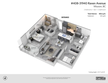 B408 31940 Raven Avenue, Mission, BC, Mission — Apartment/Condo for sale