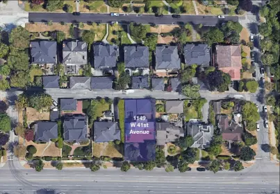 1149 W 41st Avenue, Vancouver, BC, Vancouver — Land for sale