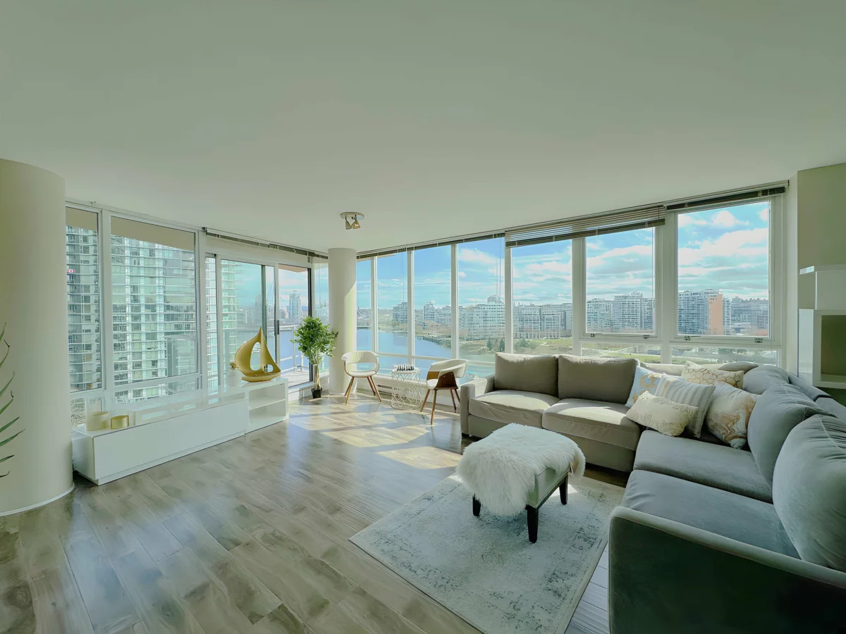 Exterior Rear Photo of 1506 980 Cooperage Way, Vancouver, BC