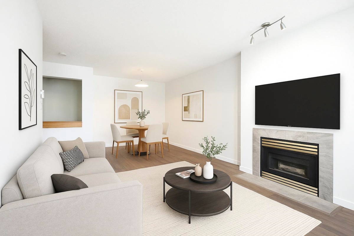 Kitchen Island Photo of 404 22351 St Anne Avenue, Maple Ridge, BC