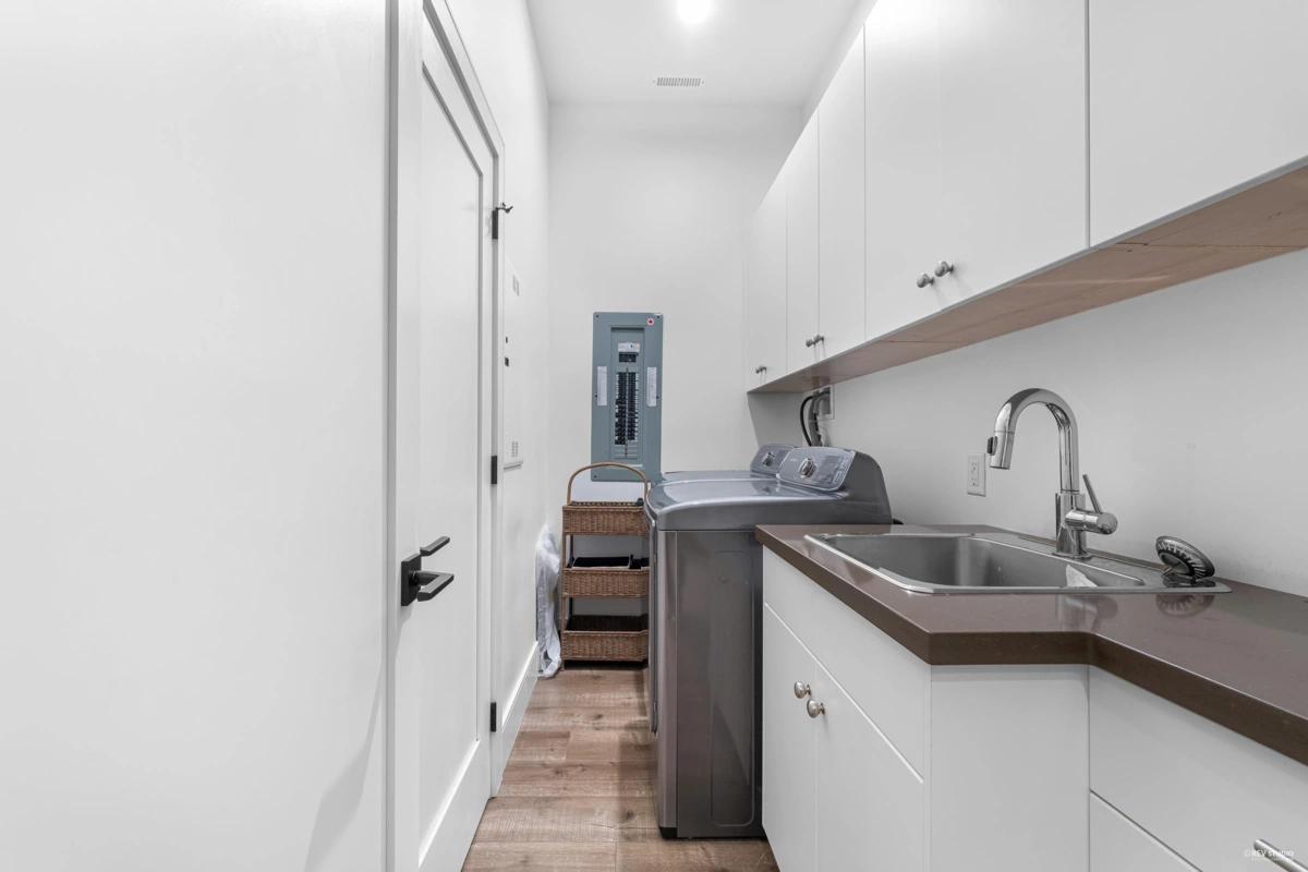 Aerial View of 4061 St. Pauls Avenue, North Vancouver, BC