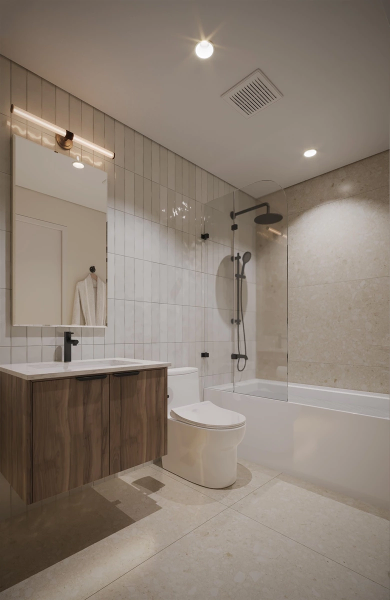 Guest Bathroom Photo of 4 2333 E 54th Avenue, Vancouver, BC