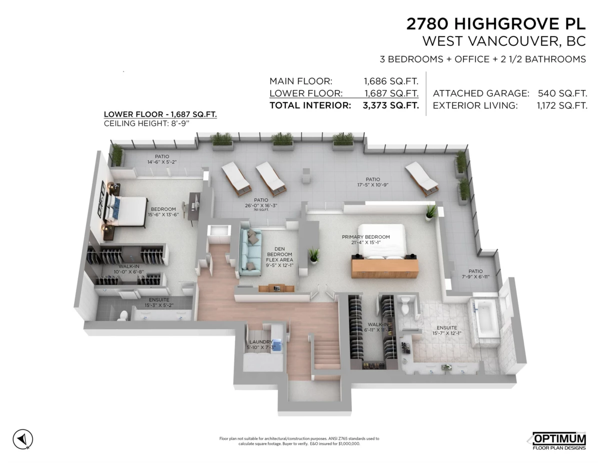 Street View Photo of 2780 Highgrove Place, West Vancouver, BC