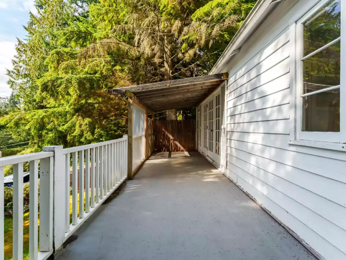 Backyard Photo of 4150 Dollarton Highway, North Vancouver, BC