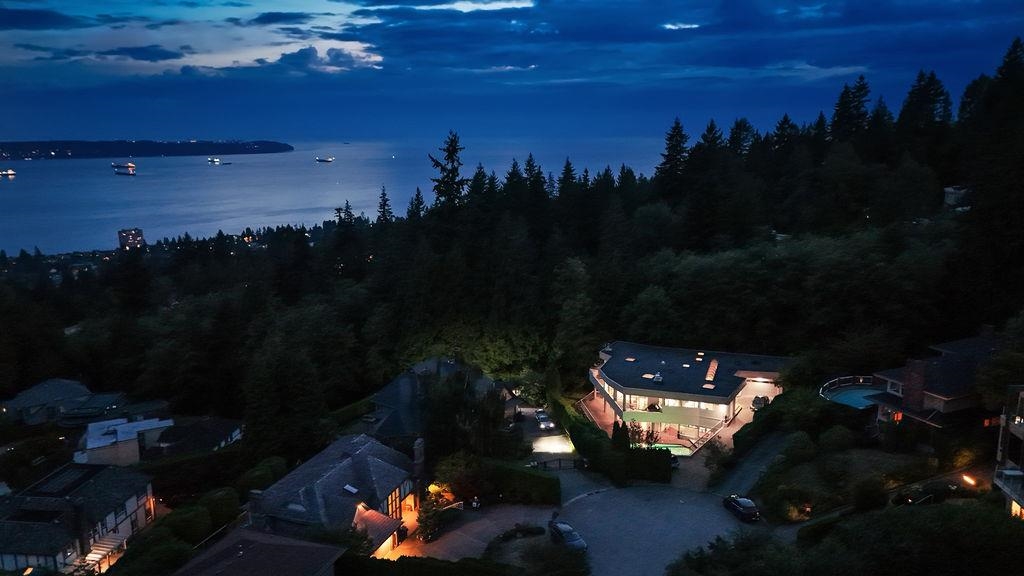 Exterior Rear Photo of 2490 Westhill Court, West Vancouver, BC