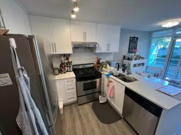 Kitchen Island Photo of 501 8280 Lansdowne Road, Richmond, BC