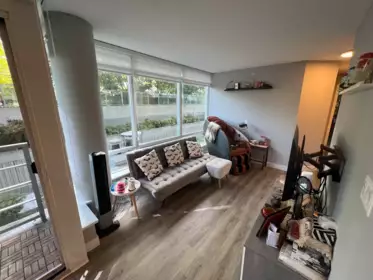 Living Room Photo of 501 8280 Lansdowne Road, Richmond, BC