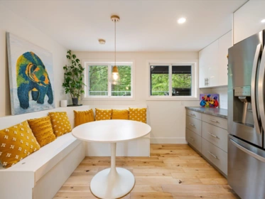 Breakfast Nook Photo of 16 Garibaldi Drive, Whistler, BC